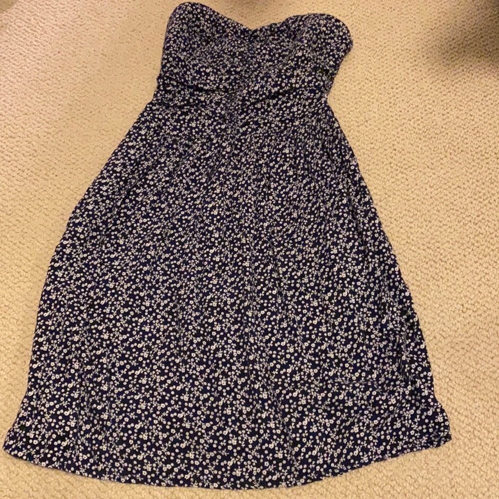 Strapless sundress